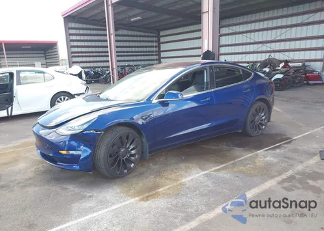 2018 Tesla Model 3 Long Range/Mid Range from USA, damaged, VIN 5YJ3E1EA1JF004308